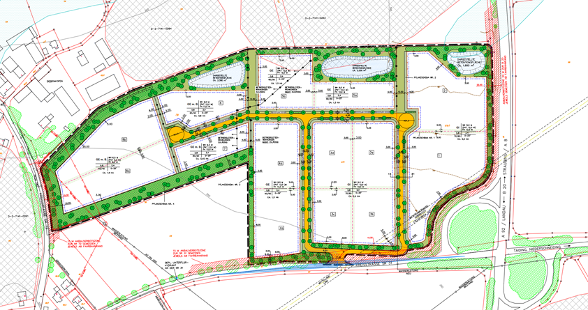 Plan Gewerbe-und-Industriegebiet